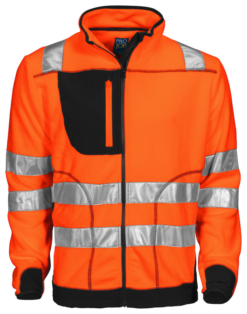 Projob 6303 FLEECETAKKI EN ISO 20471 LUOKKA 3/2 - Image 3